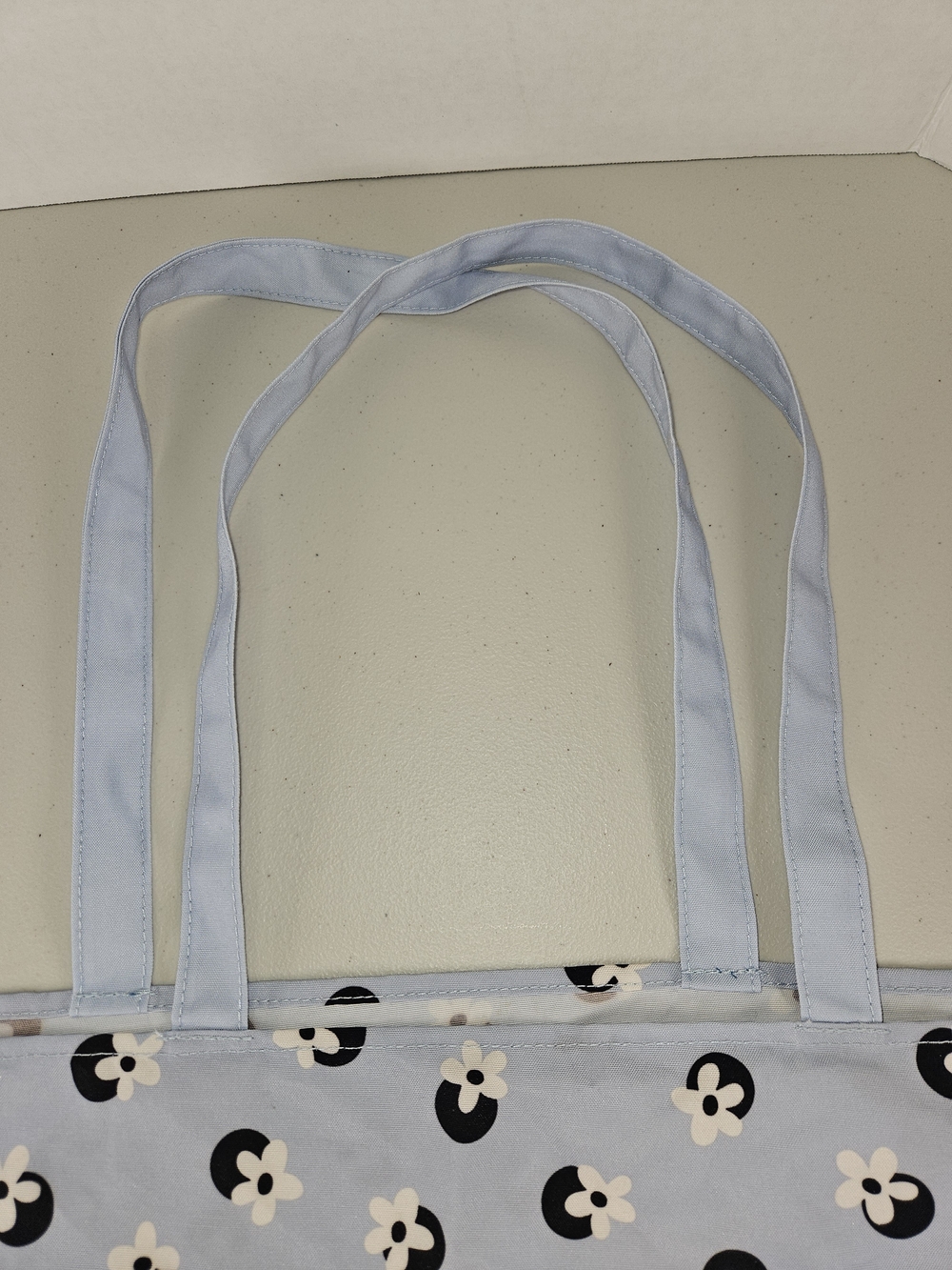 Kate Spade New York Light Blue Floral Print Tote Bag - Picture 4 of 12